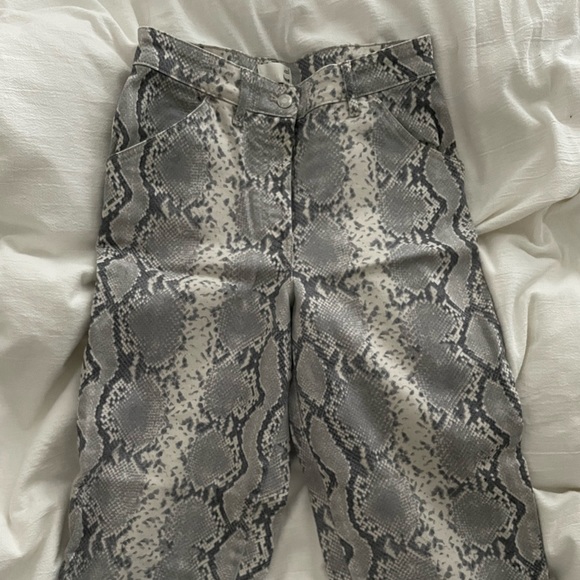 Snakeskin jeans - Picture 2 of 4